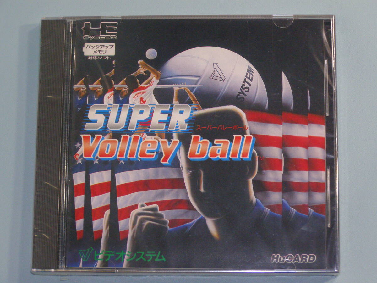 新品未開封】NEC PCエンジン スーパーバレーボール Super Volley 新品未開封】NEC PCエンジン スーパーバレーボール Super Volley