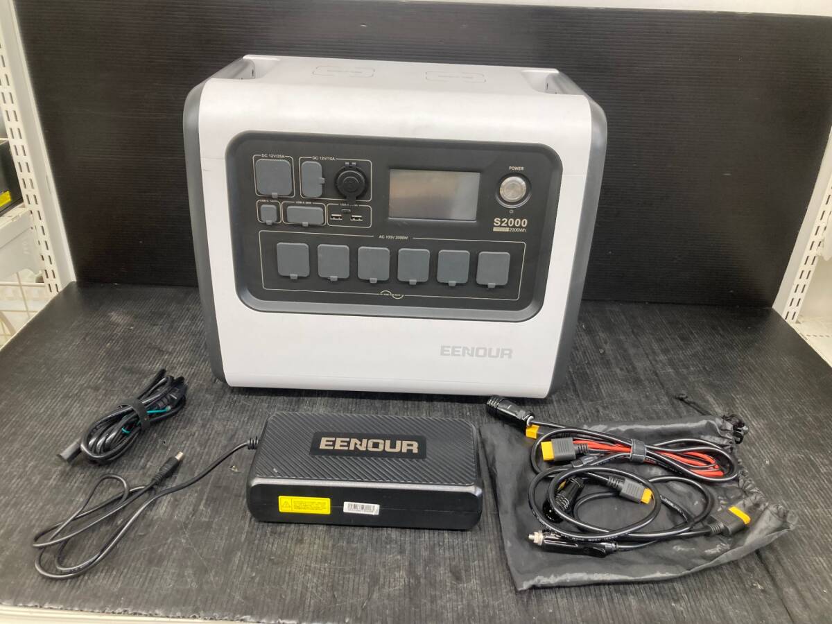 27200円 【中古品】EENOUR ポータブル電源 S2000 /ITFCN7ADZGSS 27200円 【中古品】EENOUR ポータブル電源 S2000 /ITFCN7ADZGSS