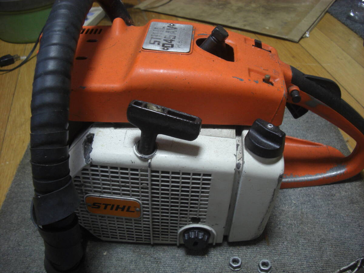 ＳTIHL 045AV 【　部品取り　ジャンク　　着払い予定　】