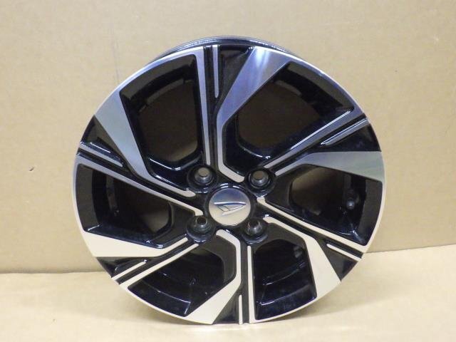 【岩手 盛岡発】中古 純正 ダイハツ タント カスタム LA660S LA650S ホイール 14インチ 14ｘ4.5J 4H 100 +45 1本 傷有 ④