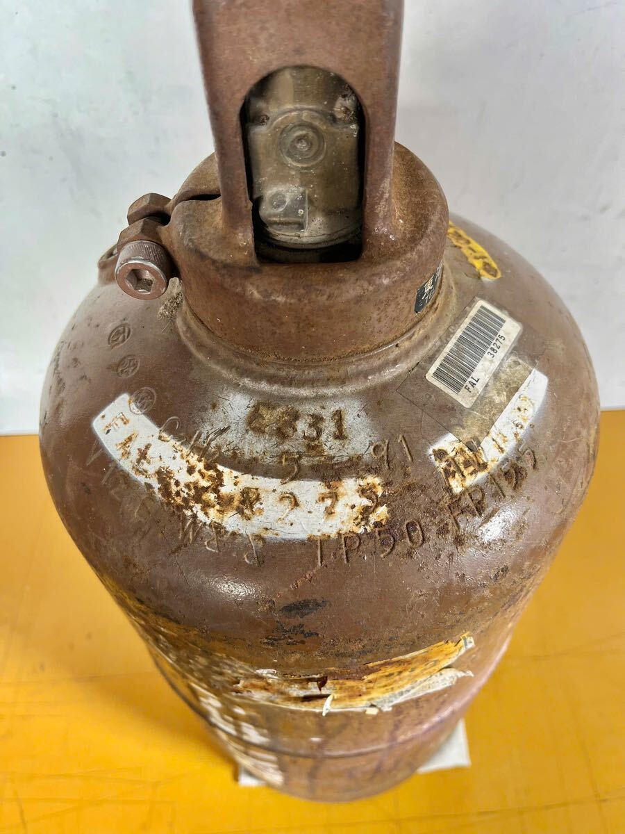 G61221-1-140) アセチレンガスボンベ ボンベ 空ボンベ[未確認 G61221-1-140) アセチレンガスボンベ ボンベ 空ボンベ[未確認
