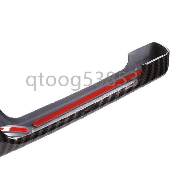 新品 精密形状ベンツ ドアハンドル カバー カーボン調 W463 W463a W464 G320 G350 G350d G500 G550 G55 G63 G65 ドアノブ 5個セット_画像5