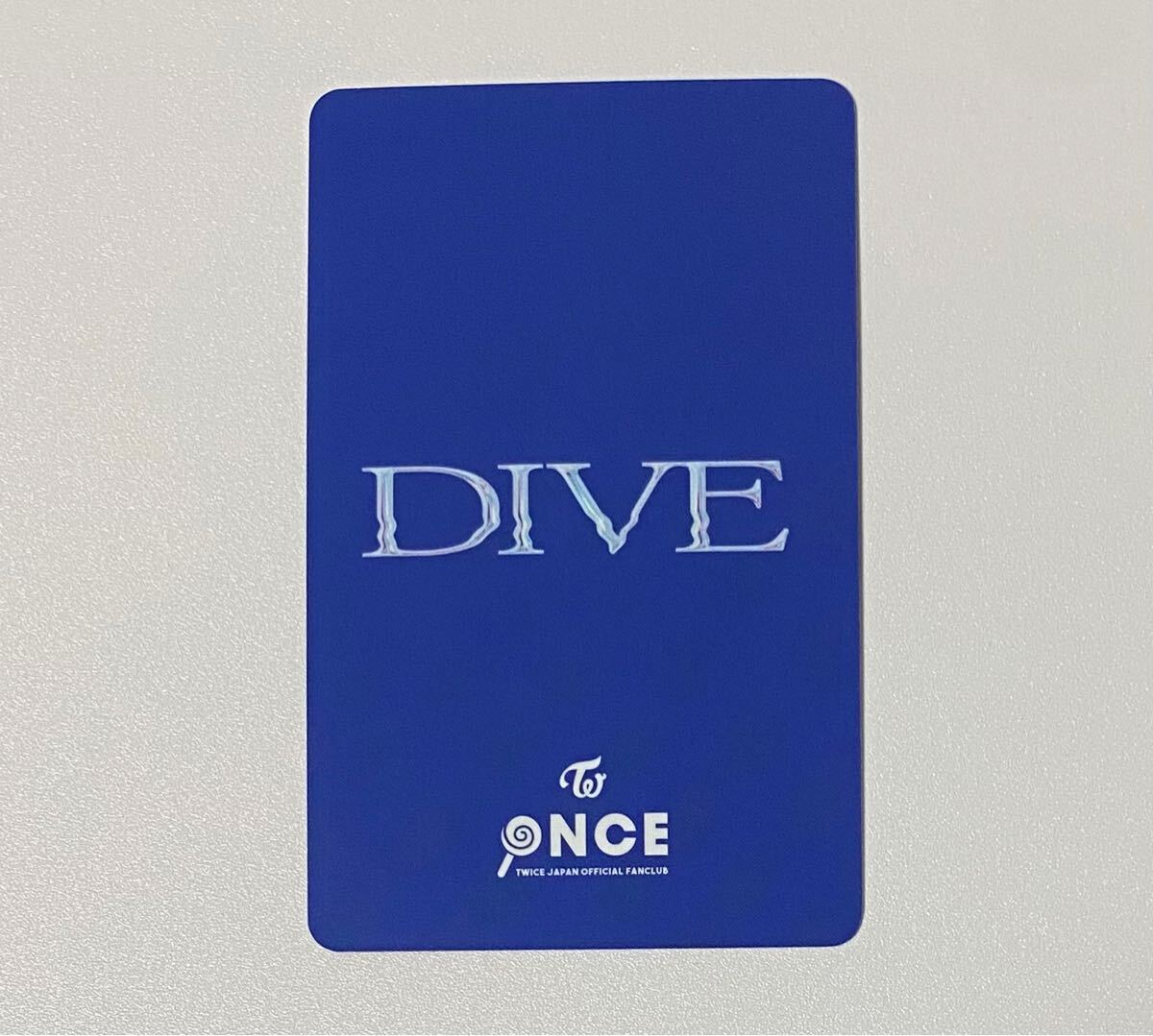 TWICE ミナ DIVE ONCE JAPAN 継続特典 トレカ MINA Photocard