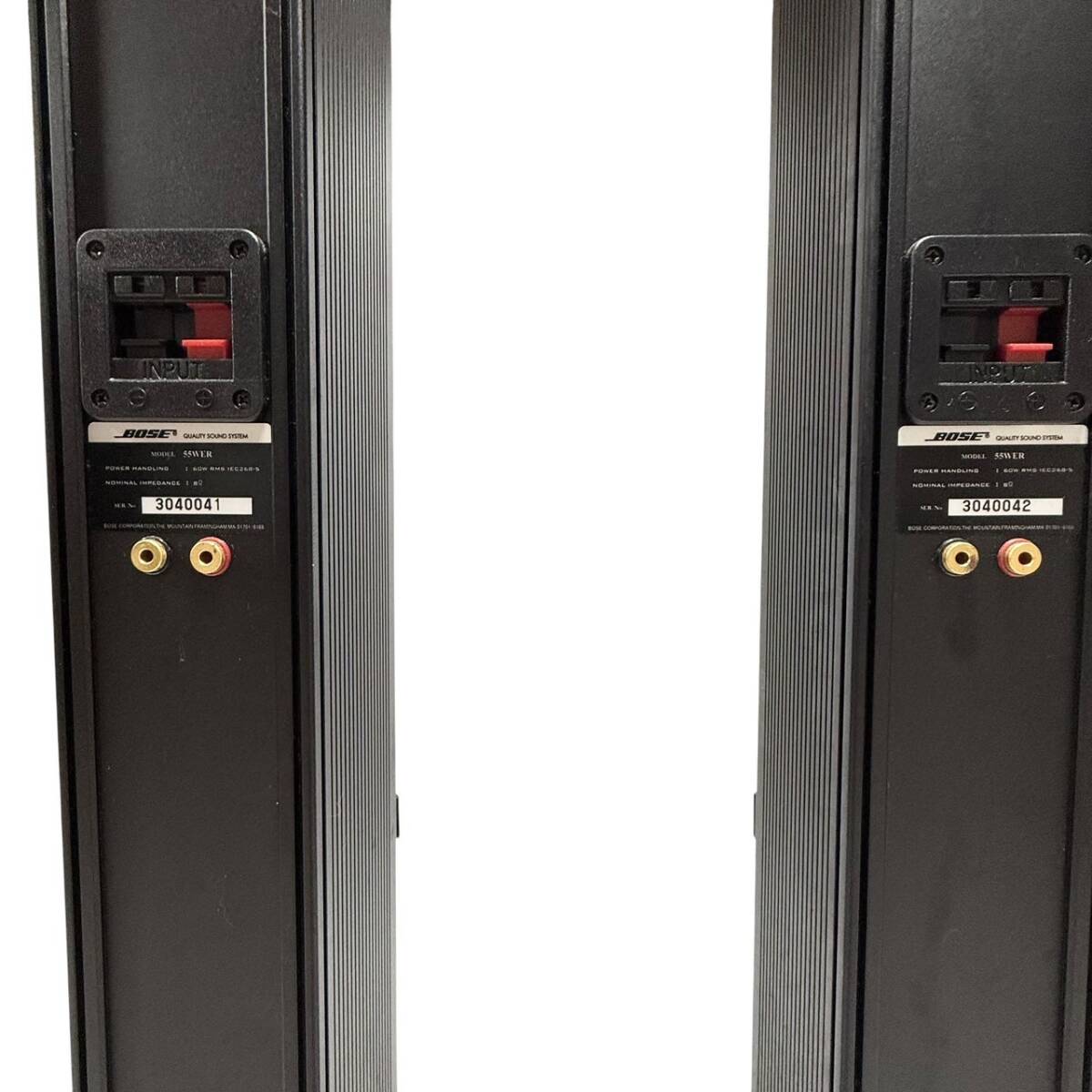 送料無料 Bose ボーズ 55WER トールボーイ スピーカー ブラック 送料無料 Bose ボーズ 55WER トールボーイ スピーカー ブラック