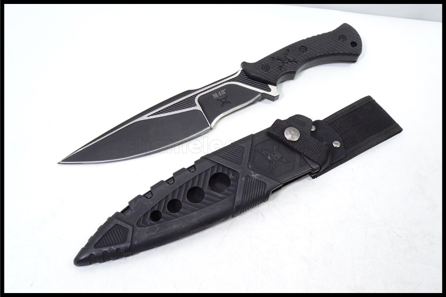 【10%OFF】 東京)M48 サボタジドロップポイントナイフ ハンティングナイフ、狩猟刀