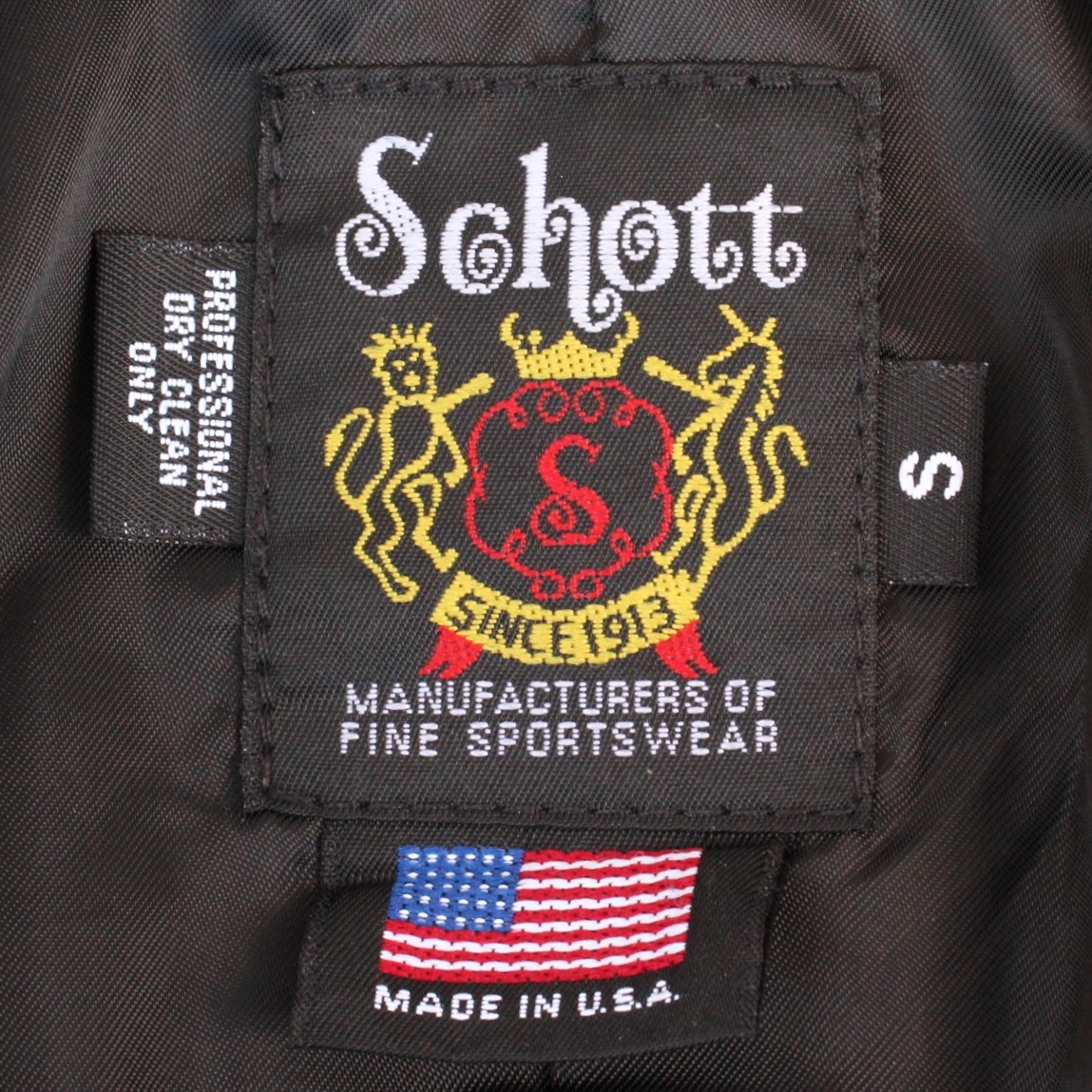 (44611)Schott WOOLRICHショット ウールリッチ782WUピーコートS (USAアメリカ制 ジャケット Pコート ウールメルトン チェック赤レッド7427)