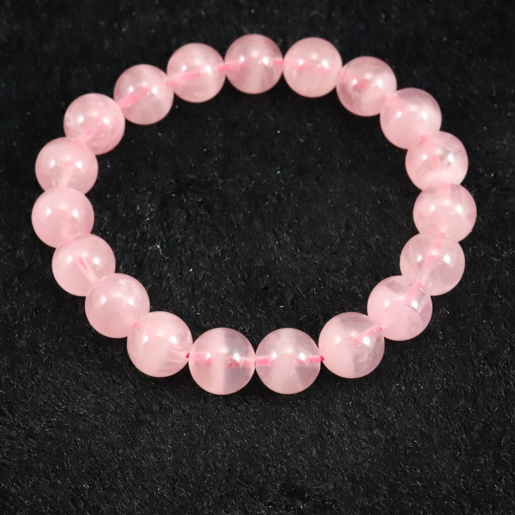 濃いめ、ディープローズクォーツ13mm.15.8cm 濃いめ、ディープローズクォーツ13mm.15.8cm 濃いめ、ディープ