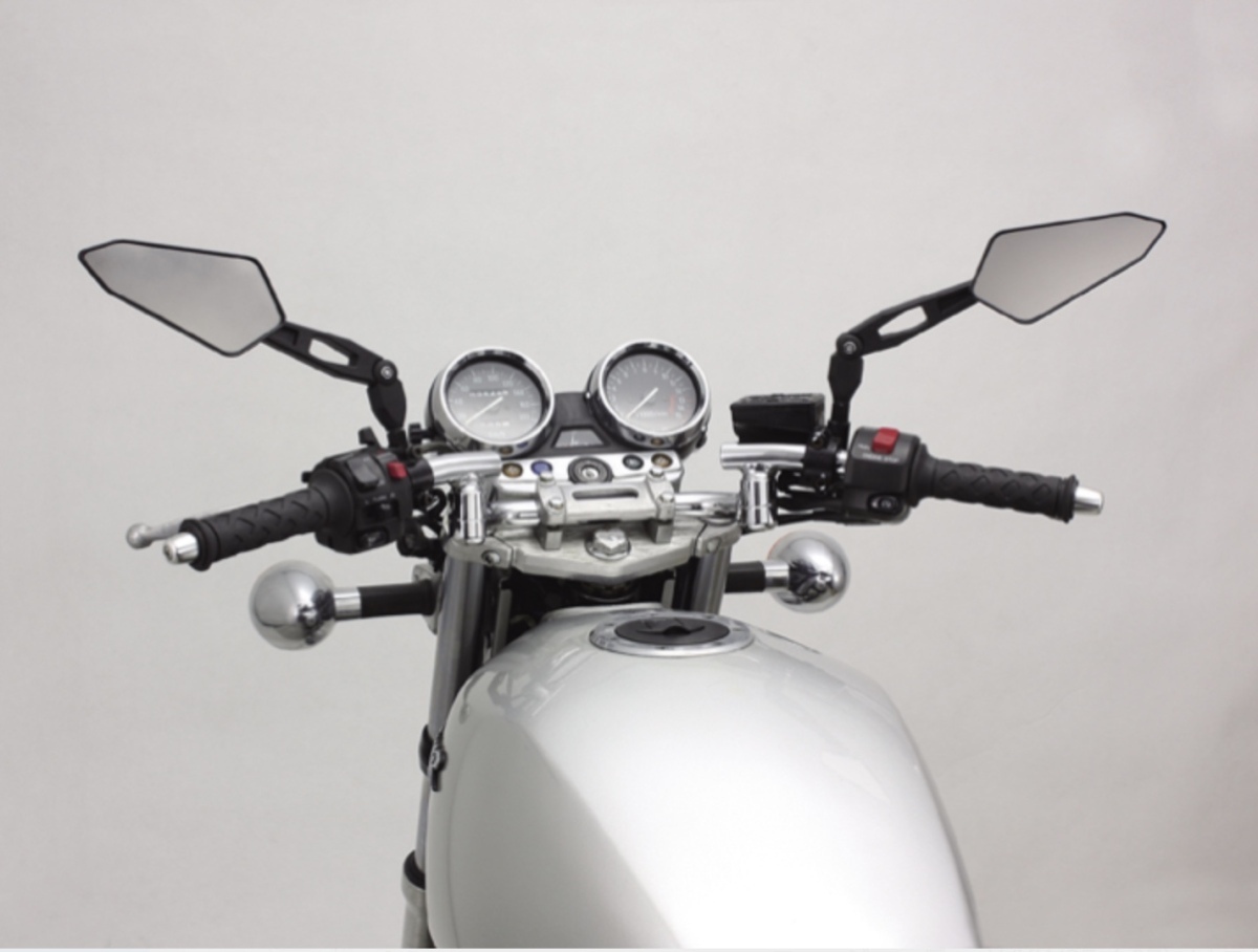 ハリケーン HS6051C ★ アジャスト ハンドル ローType メッキ クローム 検）スワロー コンドル コマンダー トマゼリ セパ ハン Φ パイ_画像3