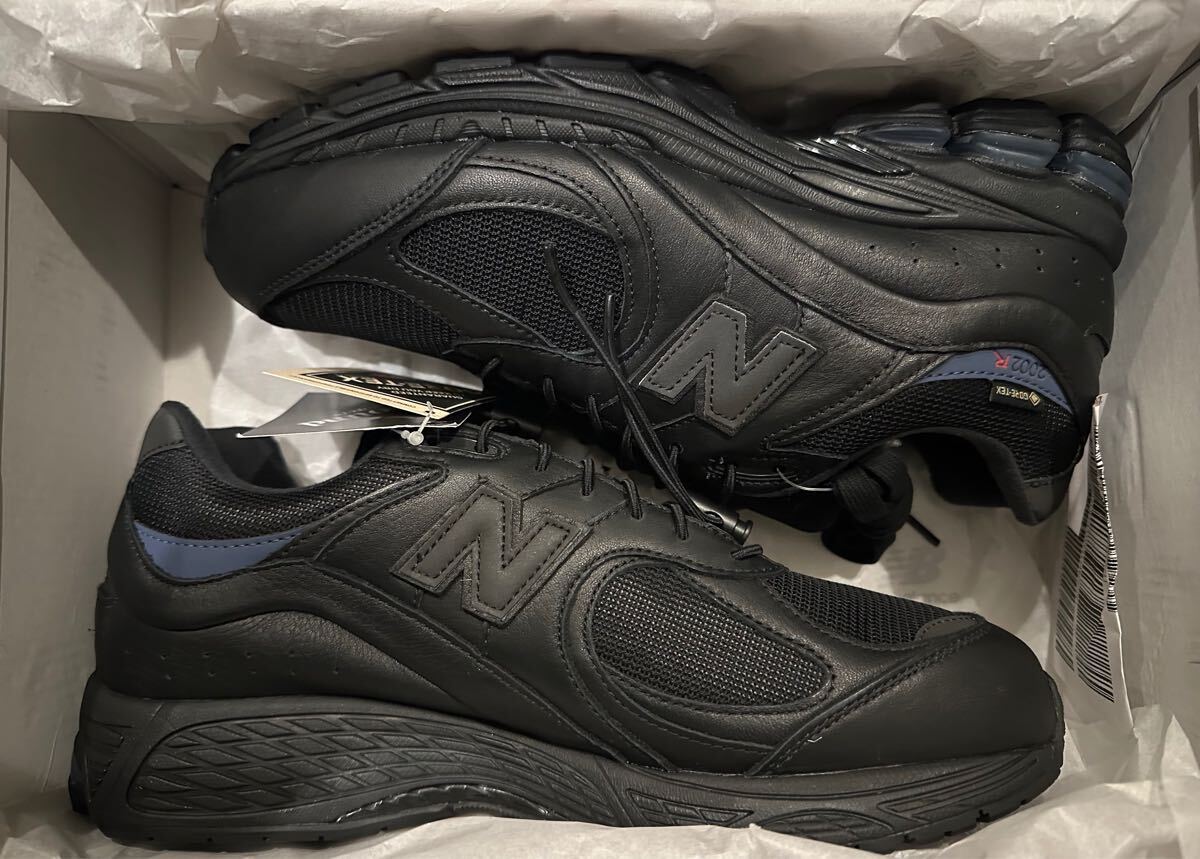 27 5cm JJJJound × New Balance 2002R Leateher GORE-TEX Black 27 5cm JJJJound × New Balance 2002R Leateher GORE-TEX Black