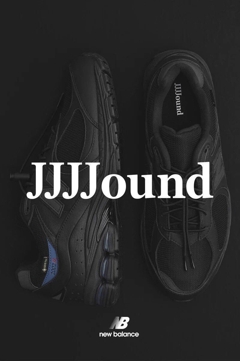 27 5cm JJJJound × New Balance 2002R Leateher GORE-TEX Black 27 5cm JJJJound × New Balance 2002R Leateher GORE-TEX Black