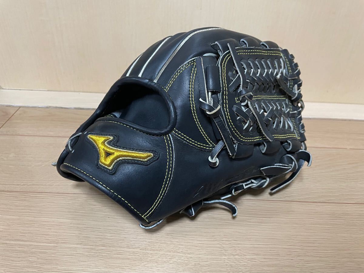 美品　ミズノプロ　硬式内野手用　サイズ10 黒