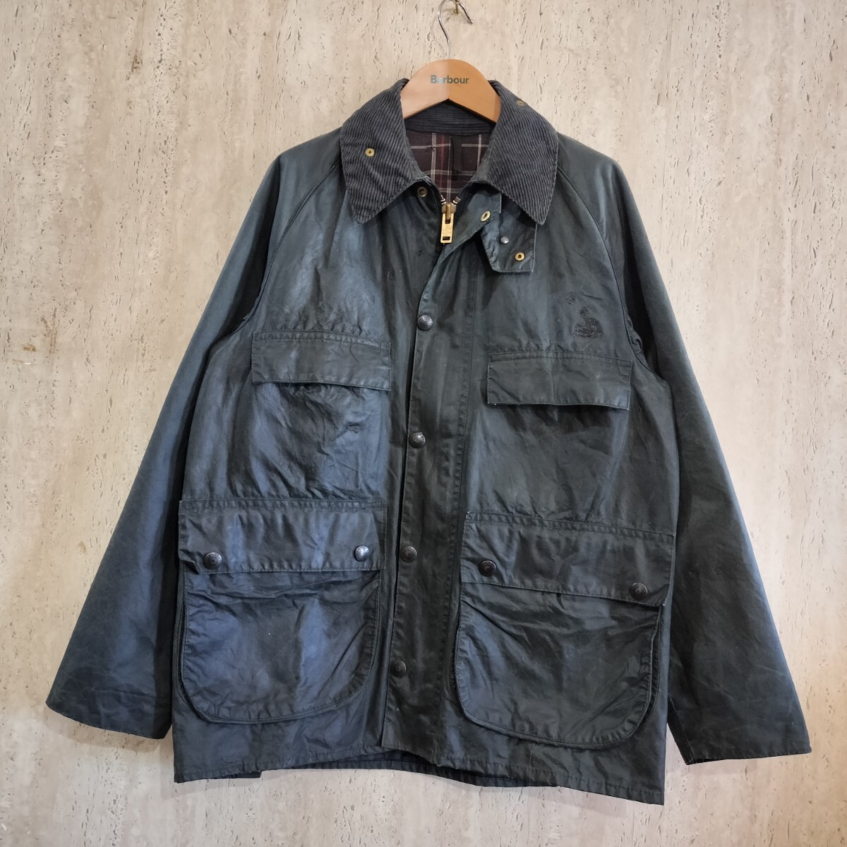 80s Barbour bedale バブアー ビデイル c38 2クラウン 2クレスト 80s Barbour bedale バブアー ビデイル c38 2クラウン 2クレスト