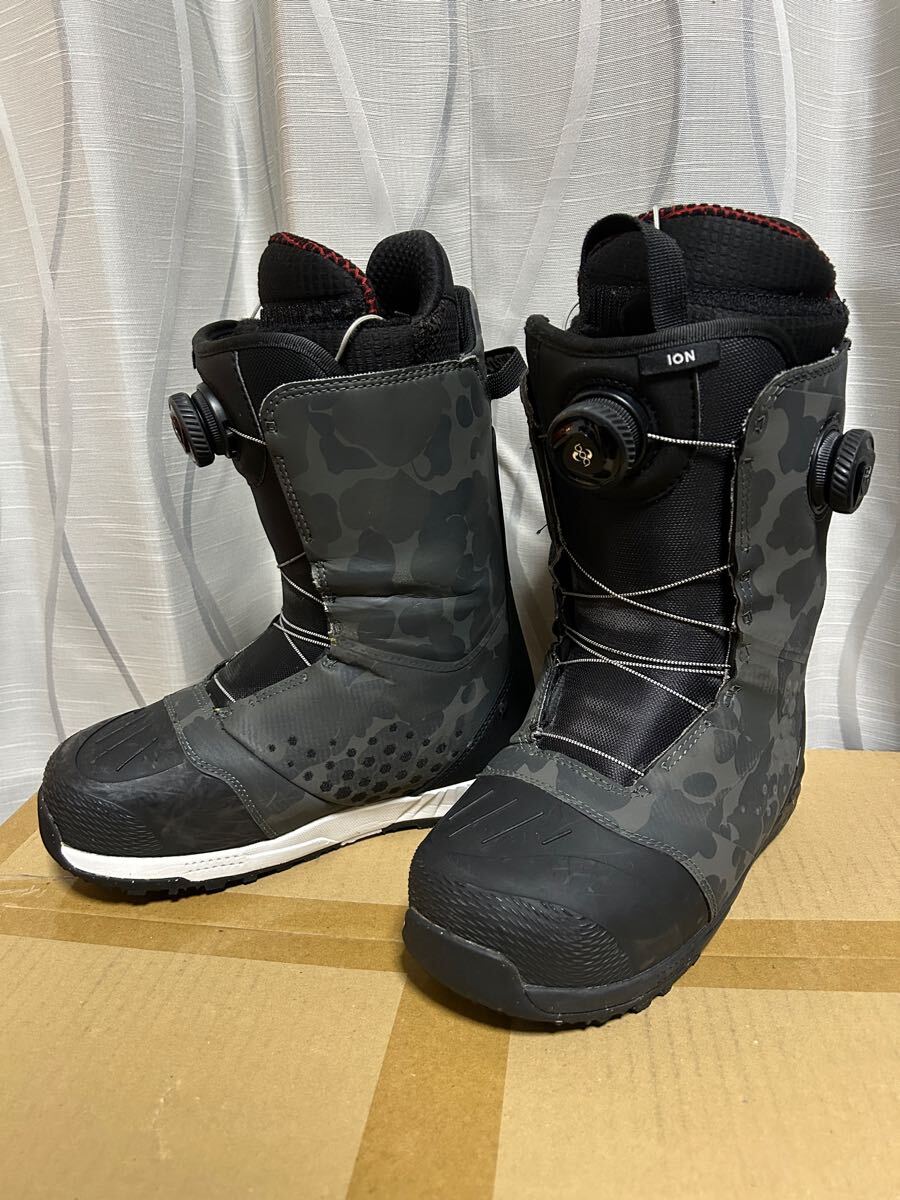 25センチ】Burton アイオンBOA 7インチ バートン ION グレー迷彩 25センチ】Burton アイオンBOA 7インチ バートン ION グレー迷彩