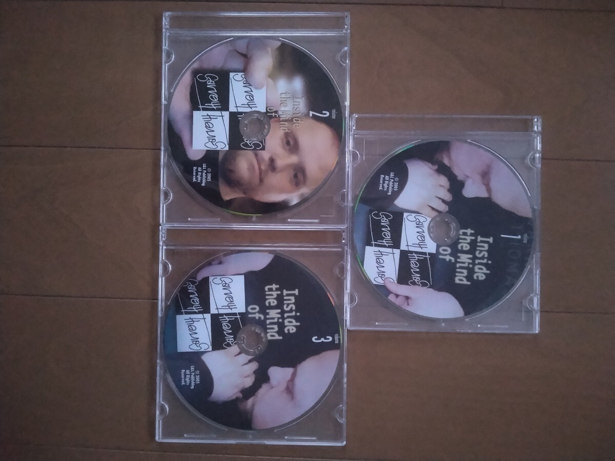 手品 マジック DVD Garrett thomas 3枚セット