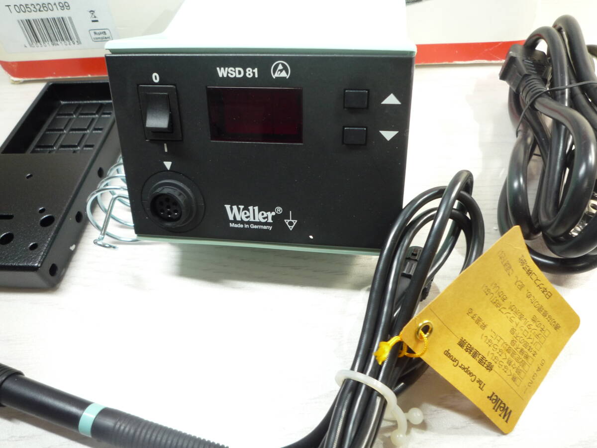GTL091 Wellerはんだステーション WDS81 鉛フリー対応ハンダ GTL091 Wellerはんだステーション WDS81 鉛フリー対応ハンダ