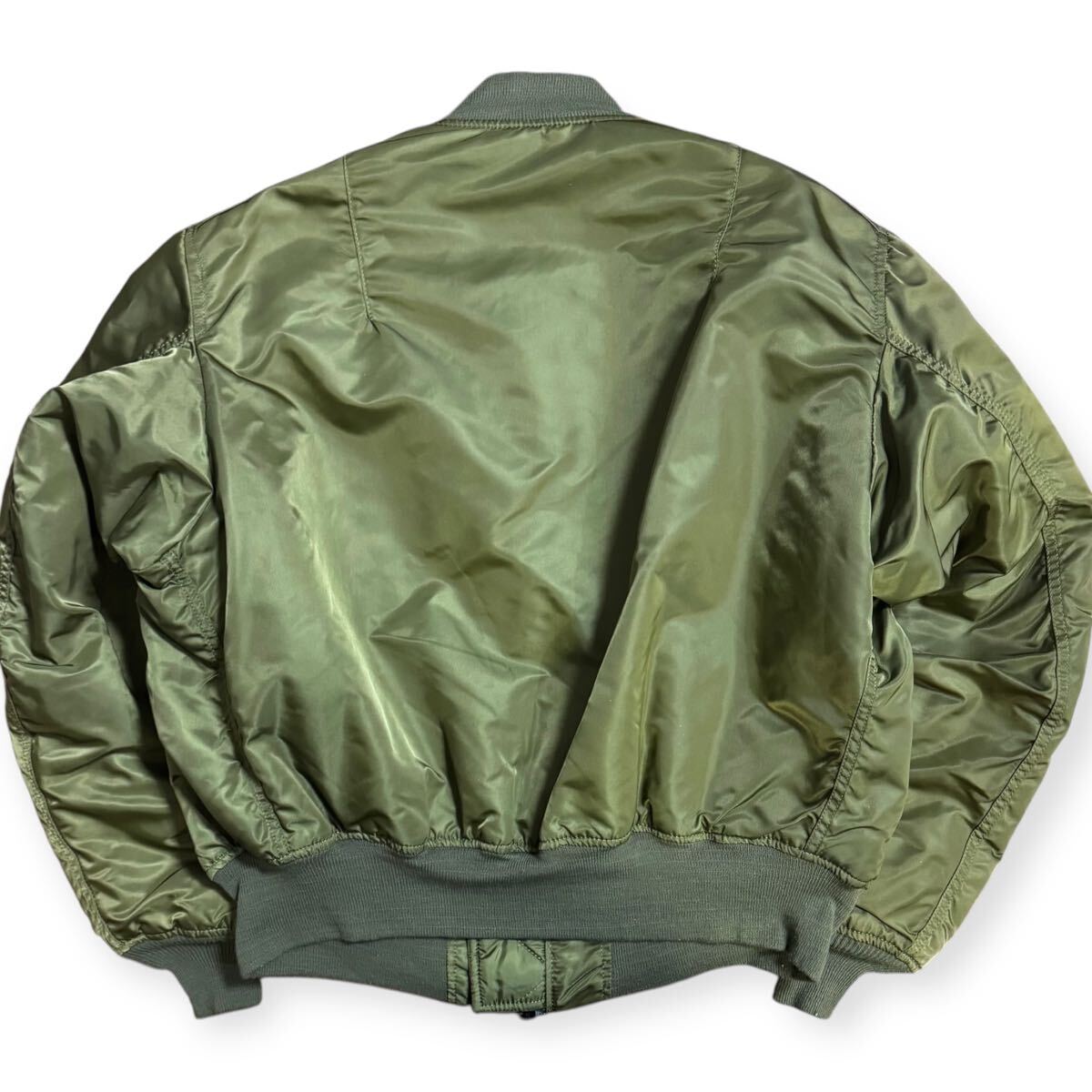 稀少 美品 ALPHA INDUSTRIES 90s USA製 MA-1 グランドクルー 稀少 美品 ALPHA INDUSTRIES 90s USA製 MA-1 グランドクルー