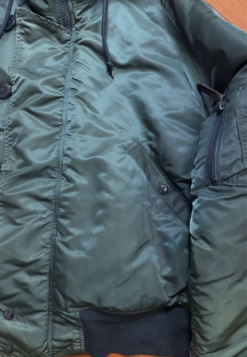 雰囲気系 ALPHA INDUSTRIES エコファーモデル N-2B 短丈 雰囲気系 ALPHA INDUSTRIES エコファーモデル N-2B 短丈