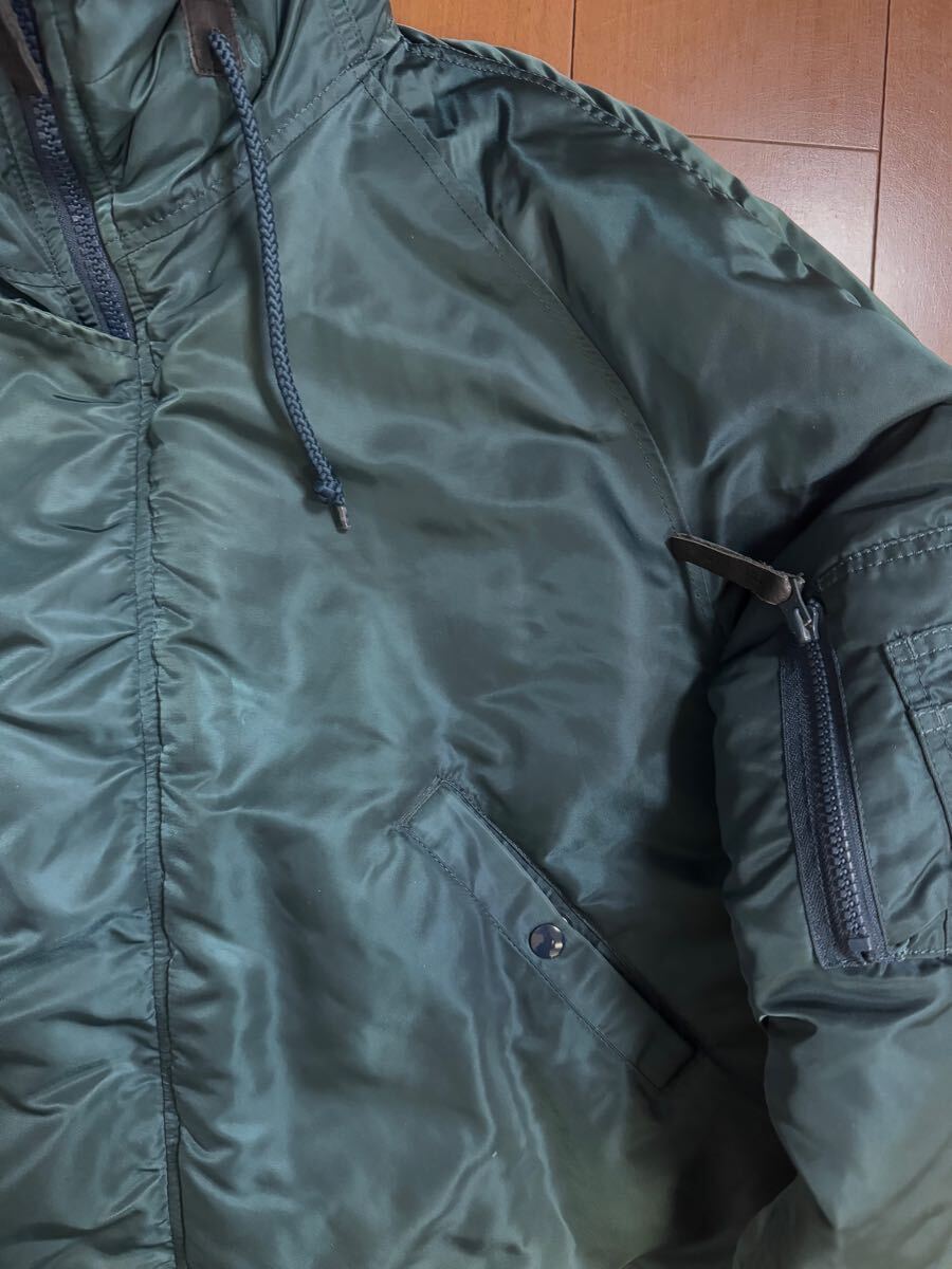 雰囲気系 ALPHA INDUSTRIES エコファーモデル N-2B 短丈 雰囲気系 ALPHA INDUSTRIES エコファーモデル N-2B 短丈