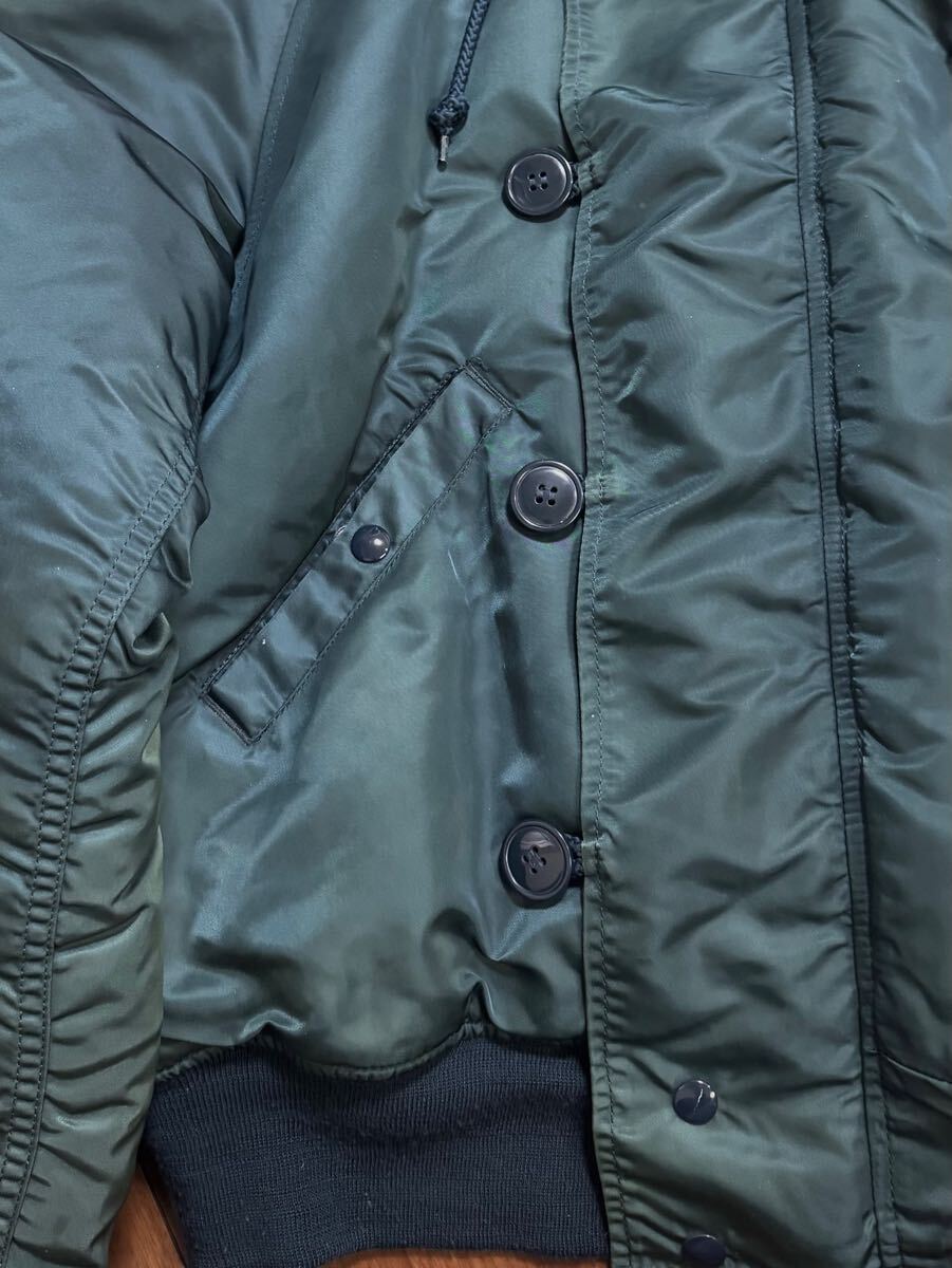 雰囲気系 ALPHA INDUSTRIES エコファーモデル N-2B 短丈 雰囲気系 ALPHA INDUSTRIES エコファーモデル N-2B 短丈