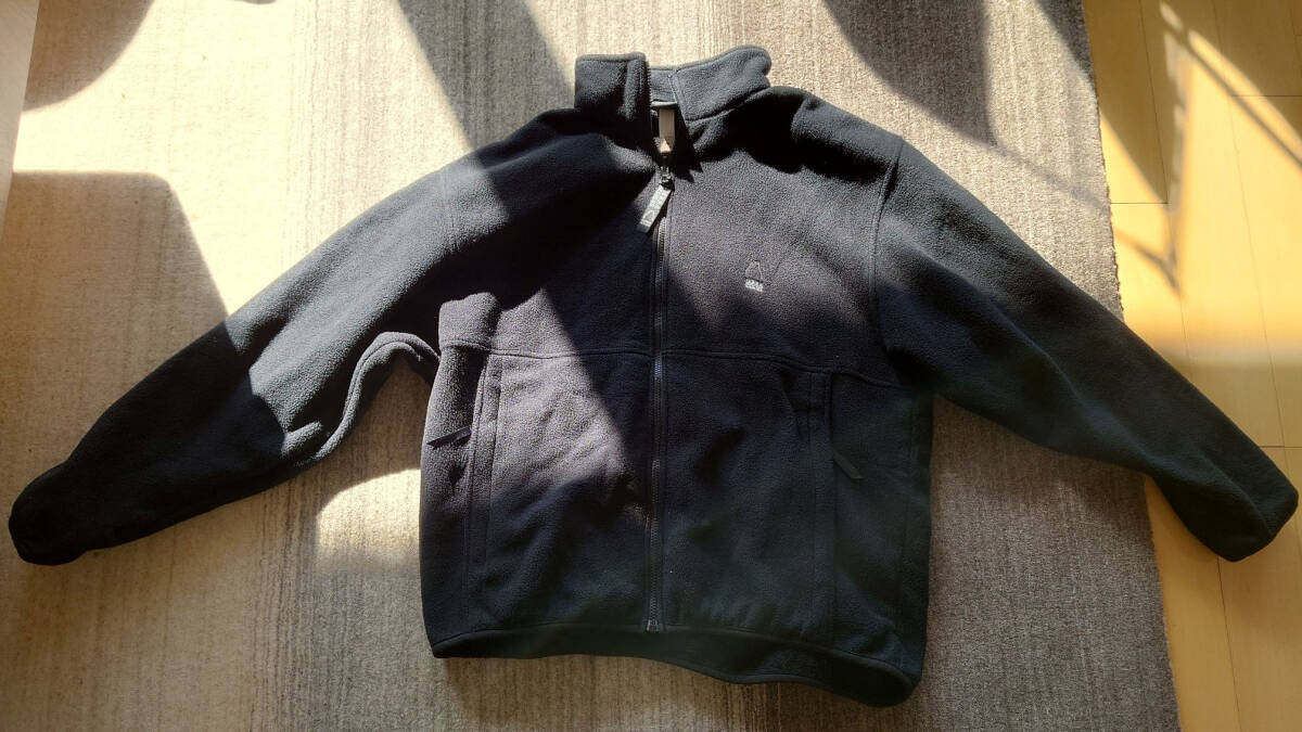 ＜美品＞ 米国アウトドアブランド　シエラデザインズ　SIERRA DESIGNS メンズ　厚手フリースジャケット　XL　黒