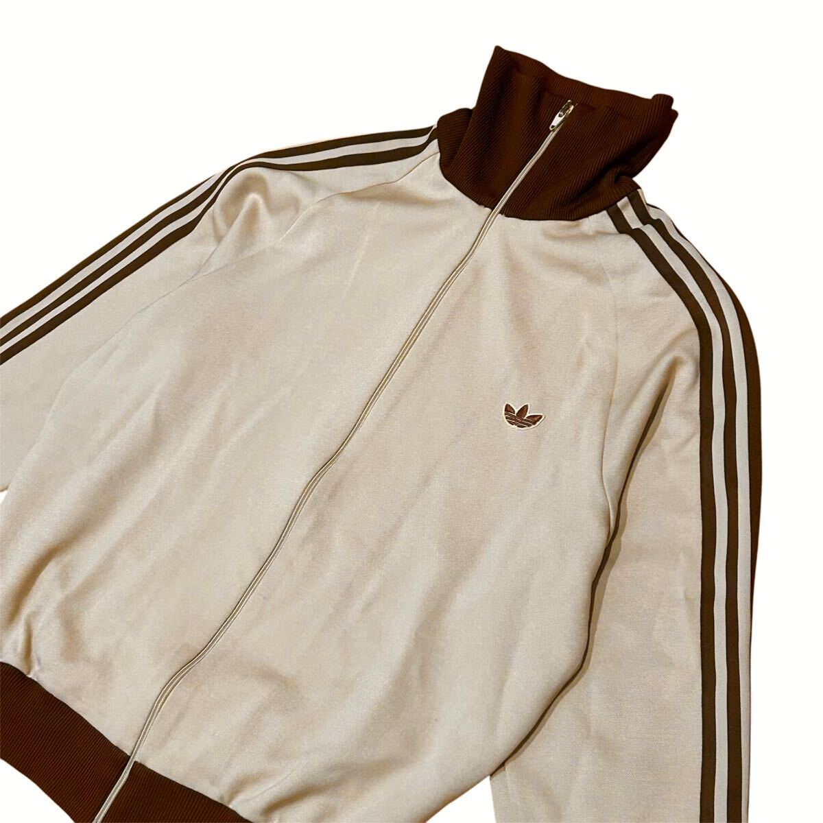 13300円 70s アディダス トラックジャケット 茶色 在原みゆ紀 13300円 70s アディダス トラックジャケット 茶色 在原みゆ紀