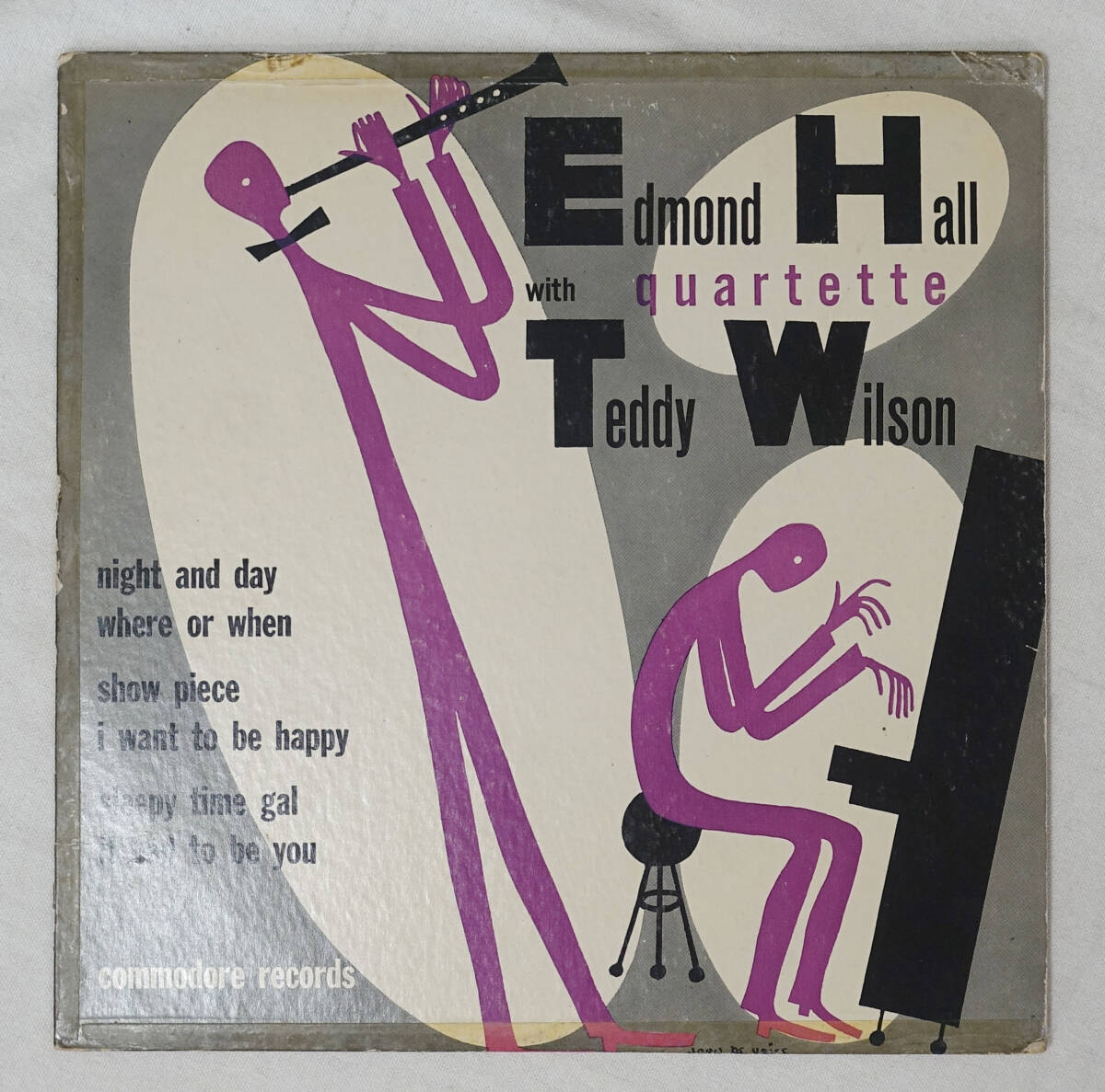 US Commodore オリジナル SWING SESSION / Edmond Hall Quartet with Teddy Wilson DG/Flat Edge