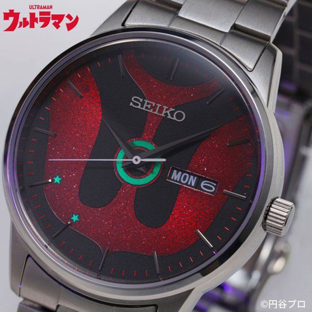 【本体新品】 腕時計 ウルトラマン&SEIKO 780本限定 リミテッドエディション キャラクター商品 生活雑貨 精工 円谷プロ *や02*_画像8