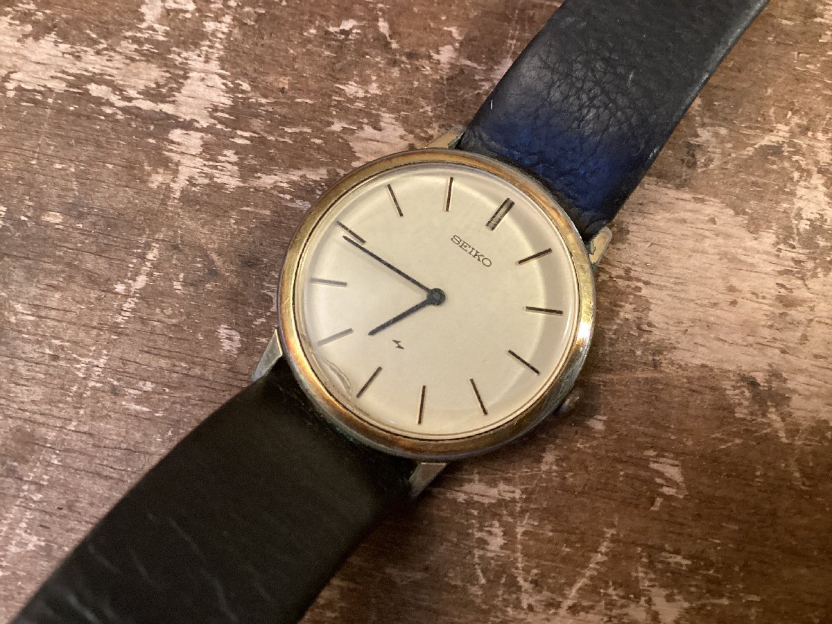 TT-3647■送料込■ SEIKO S セイコー メンズ クオーツ 腕時計 時計 6D1652 2220-0180 28g●ジャンク扱い/くGOら