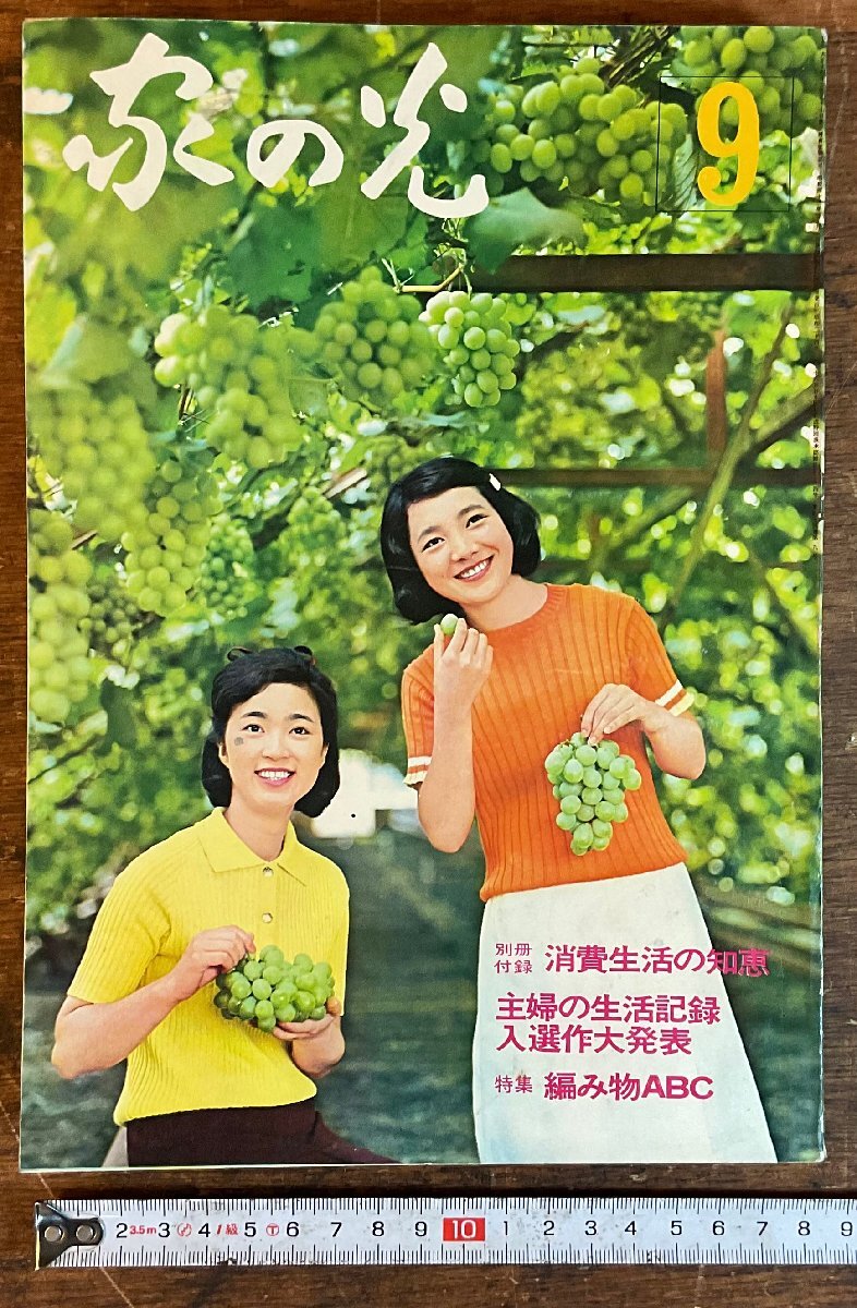 HH-9942■送料込■家の光 月刊 情報誌 料理 レシピ 洋裁 裁縫 手芸 家庭 家事 本 雑誌 写真 古本 冊子 古書 印刷物 1968年 312P/くYAら