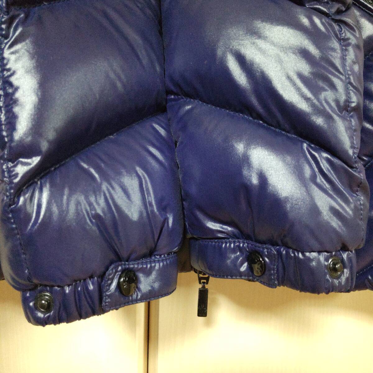 美品 モンクレール バデット MONCLER BADETE ダウンジャケット サイズOO ネイビー紺色 送料無料_画像5
