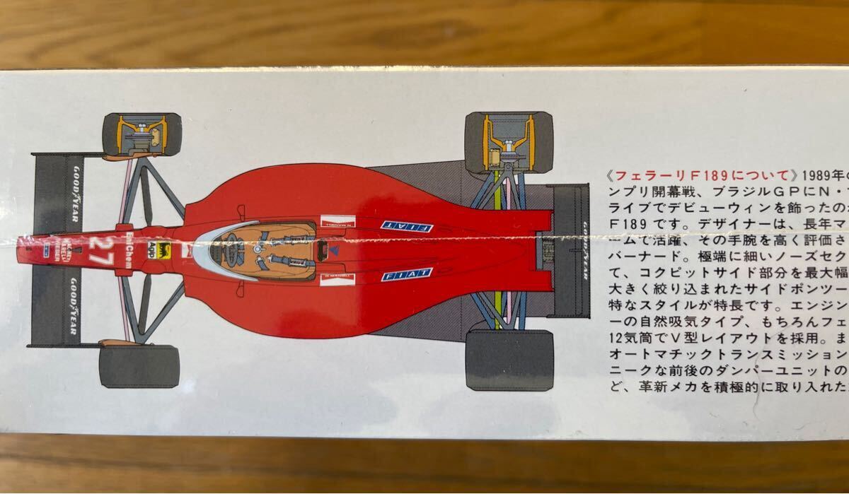最高 前期型 F189 フェラーリ タミヤ EARLY Ferrari 未組立外装