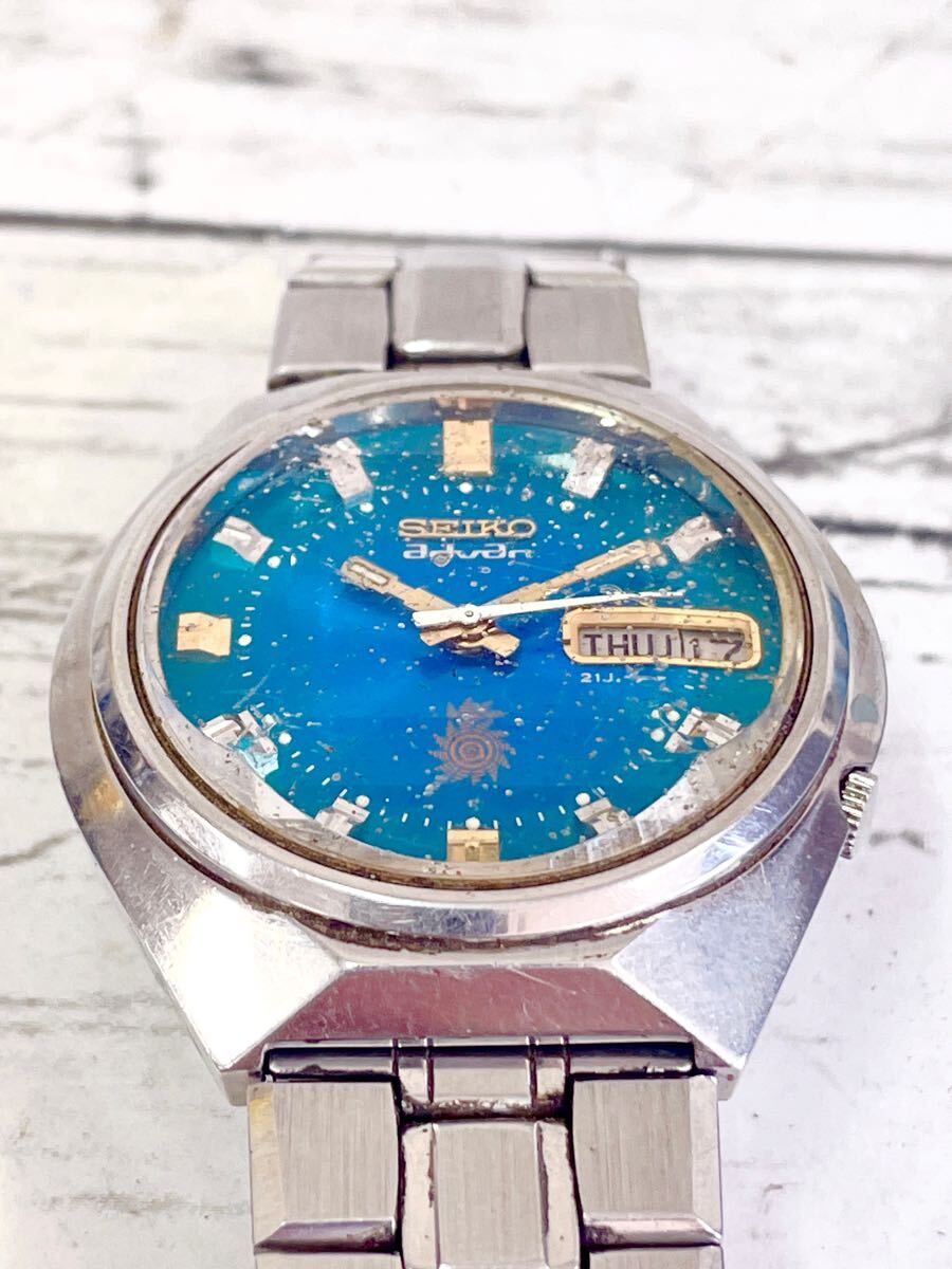 SEIKO セイコー advan 7019-7290 アドバン 自動巻き 21石 カット SEIKO セイコー advan 7019-7290 アドバン 自動巻き 21石 カット