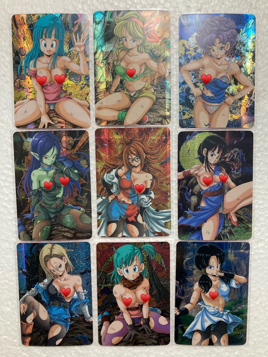 ドラゴンボール 海外製 ファンアート セクシー カード