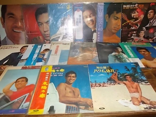 B3974　【未確認】　加山雄三　LP18枚セット
