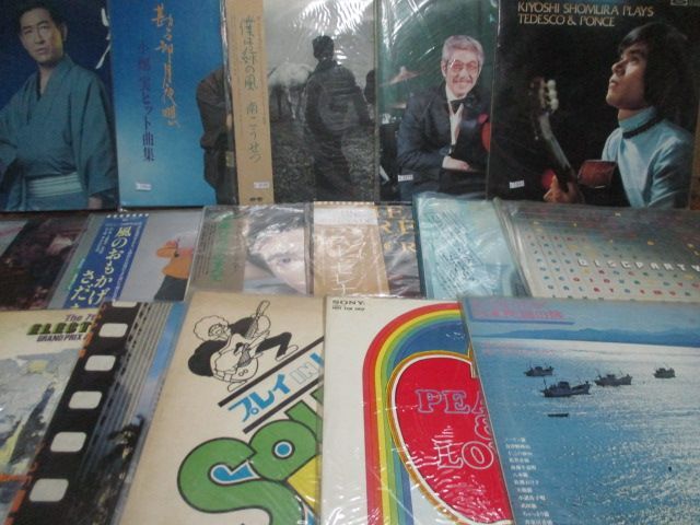 B0408　【未確認】　郷ひろみ　さだまさし　クリスタルキング　玉置宏他　いろいろ　LP35枚セット