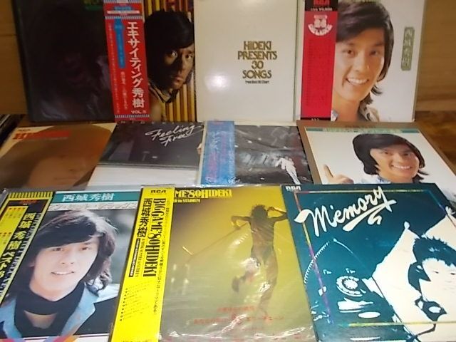 BX0781　【未確認】　西城秀樹　LP15枚セット