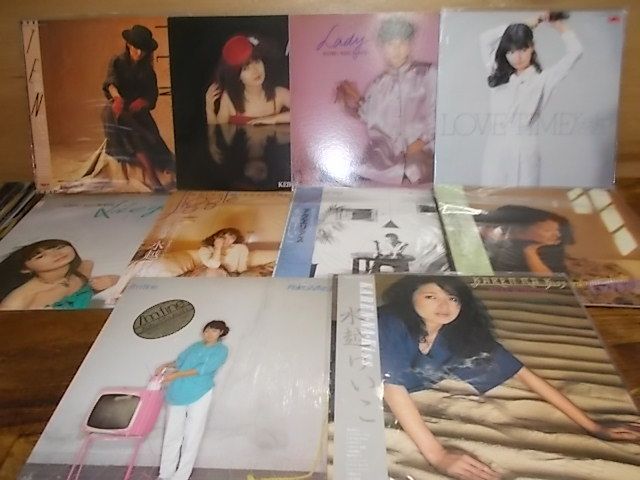 B4907　【未確認】　水越けい子　LP10枚セット