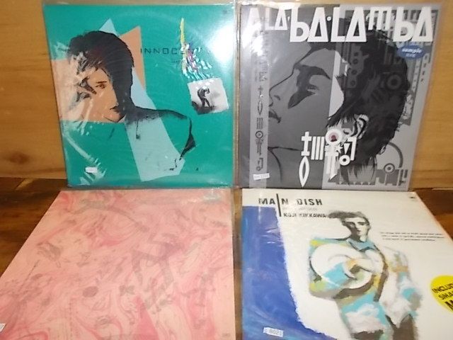 B2132　【未確認(rèn)】　吉川晃司　LP4枚セット