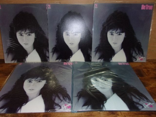 B7513　【未確認(rèn)】中村あゆみ/Be True　LP5枚セット　*5