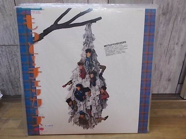 b1443　LP　【N-Aシミ有り-有】　チェッカーズ/もっと！チェッカーズ