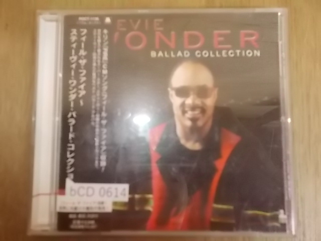 bCD0614　CD　【A-A-A-有】　スティーヴィーワンダー/バラードコレクション