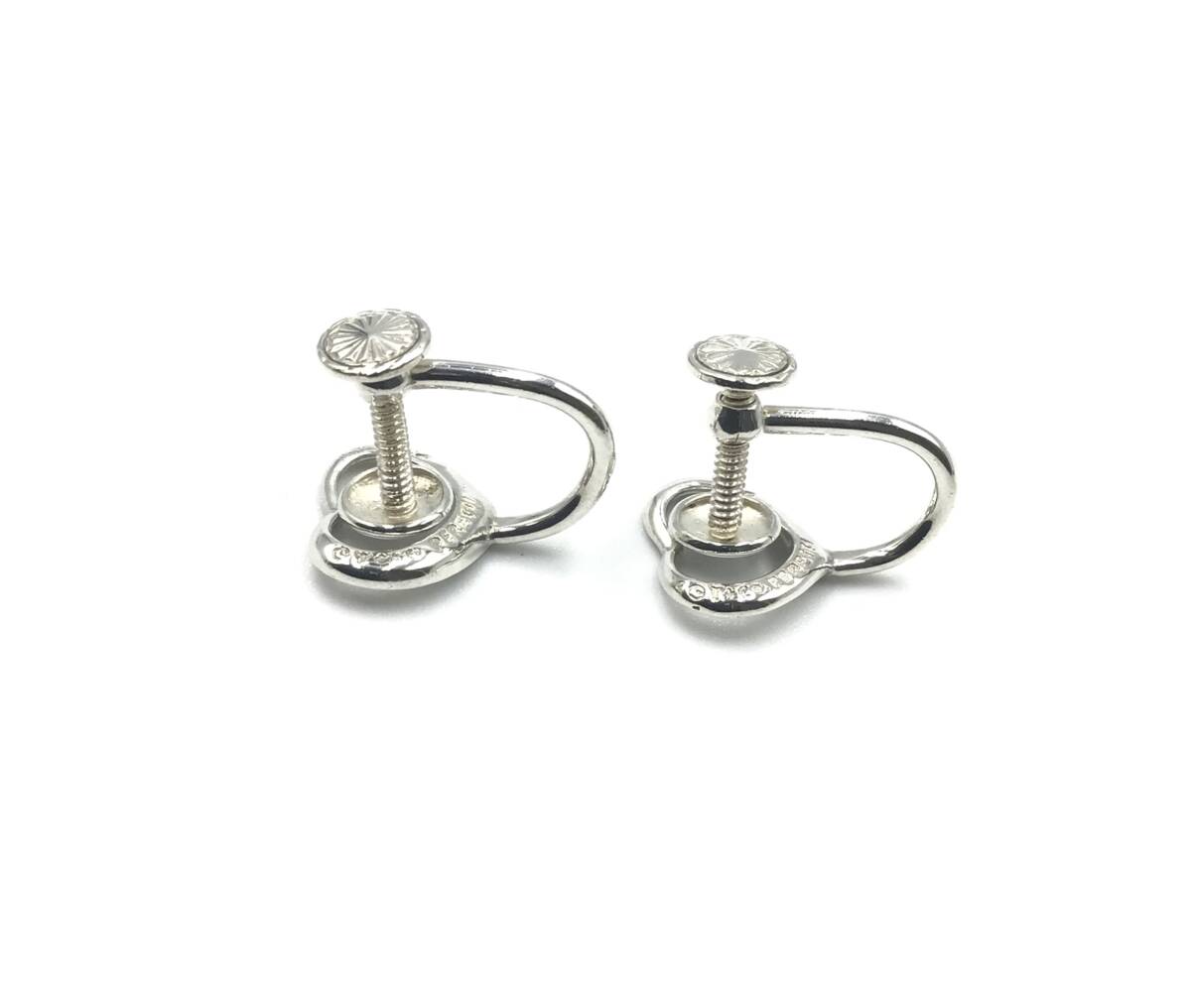 TIFFANY&Co. 　ティファニー　オープンハート SV925シルバーイヤリング_画像7
