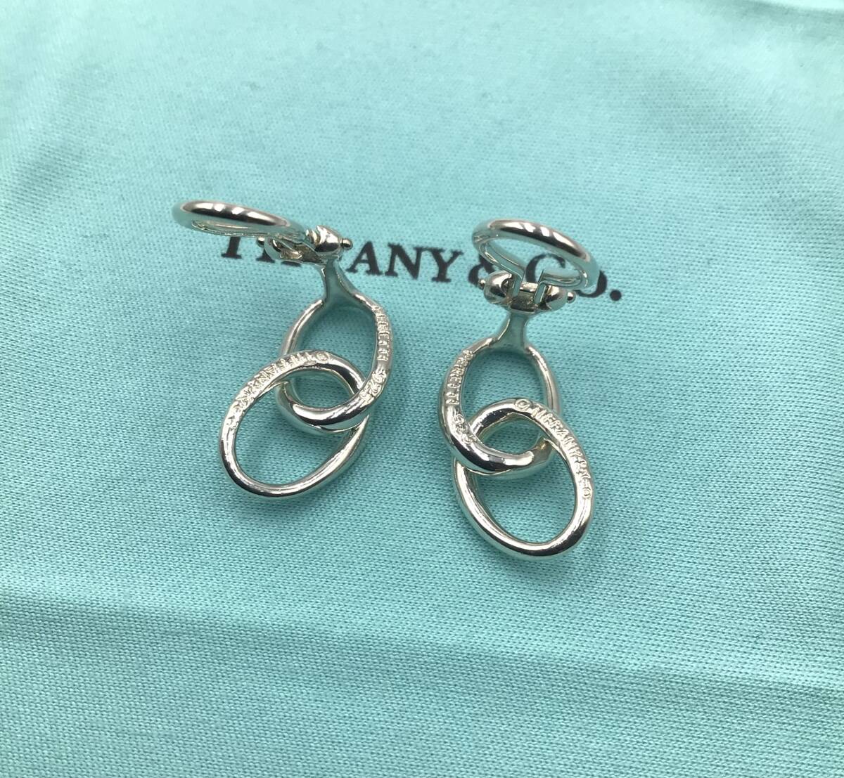 TIFFANY&Co. ティファニーダブルループ シルバー SV925 イヤリング_画像5