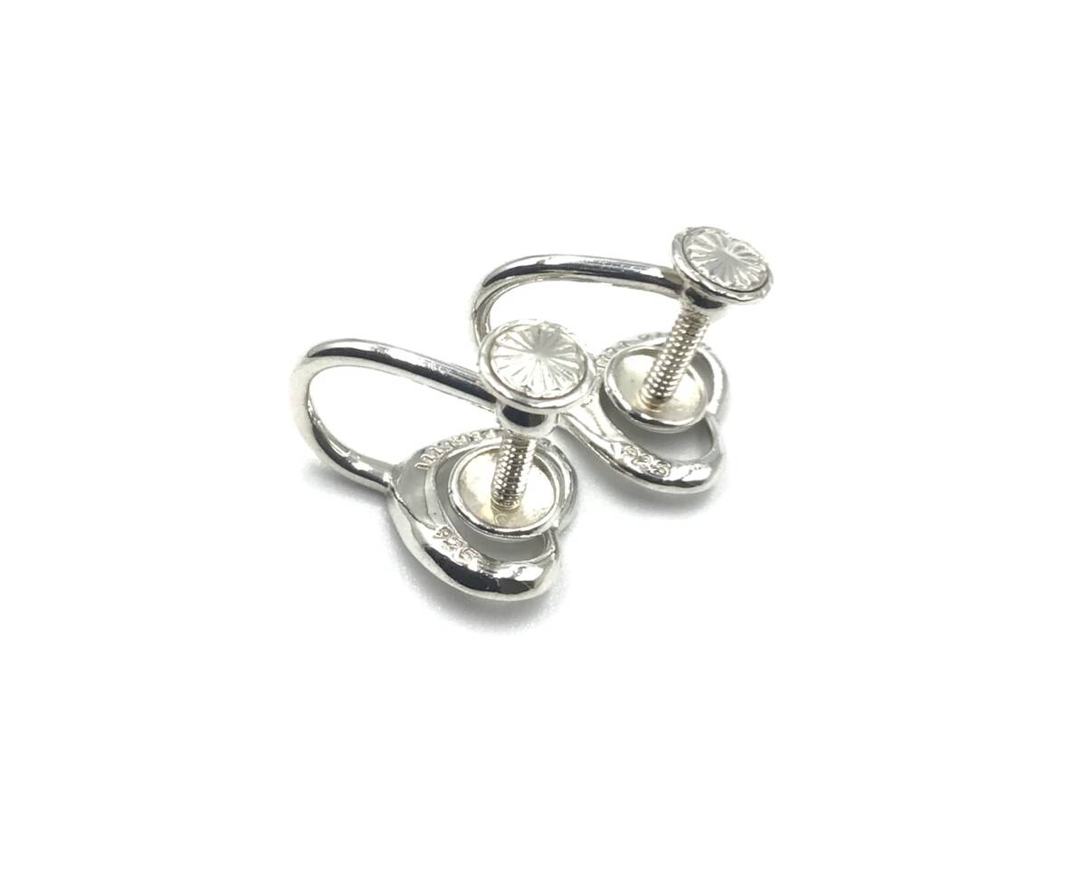 TIFFANY&Co. 　ティファニー　オープンハート SV925シルバーイヤリング_画像9
