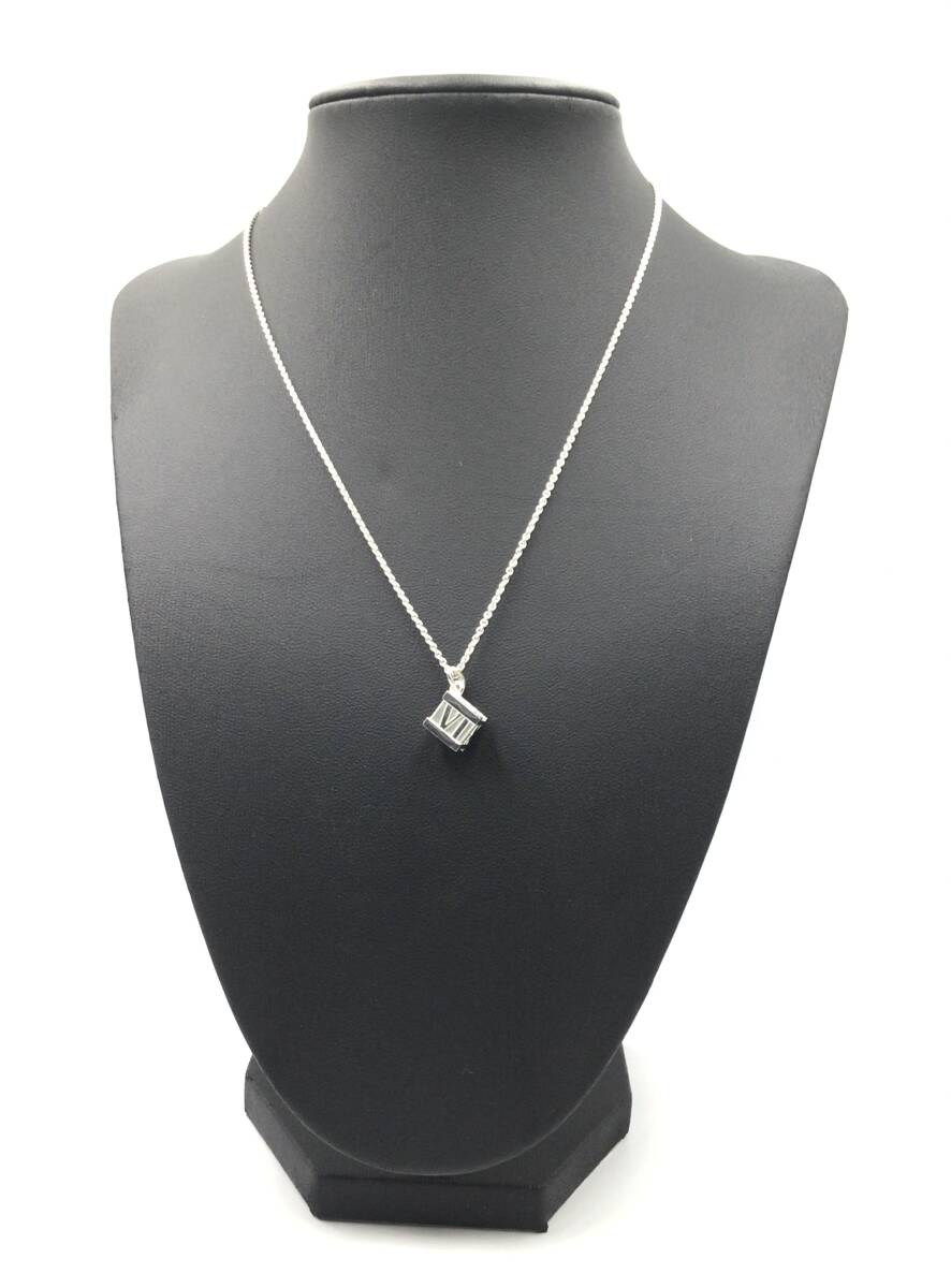 ティファニー ネックレス アトラスキューブ SV シルバー925 TIFFANY&Co. ティファニーアトラス キューブ SV925 シルバー