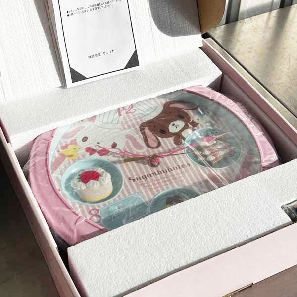 シュガーバニーズ からくり時計 2個セット メロディー 6曲入り シュガーバニーズ からくり時計 2個セット メロディー 6曲入り
