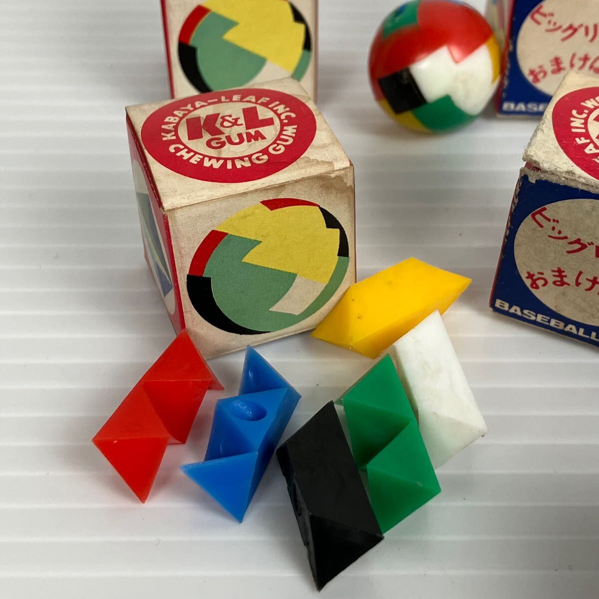 カバヤ ビッグリーグ おまけばこ BASEBALL GUMK&L 昭和レトロ カバヤ ビッグリーグ おまけばこ BASEBALL GUMK&L 昭和レトロ