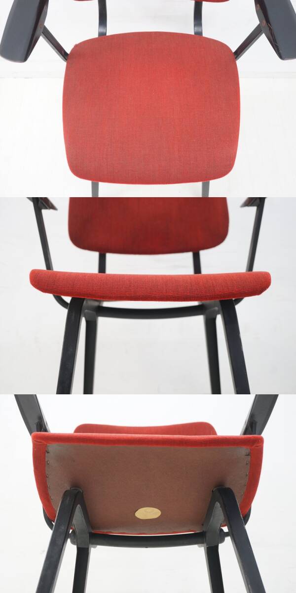 東ハ:【Ahrend de Cirkel】リボルト アームチェア Revolt chair レボルト オランダデザイン 肘掛け椅子 ダイニング 食卓イス ★送料無料★_画像7