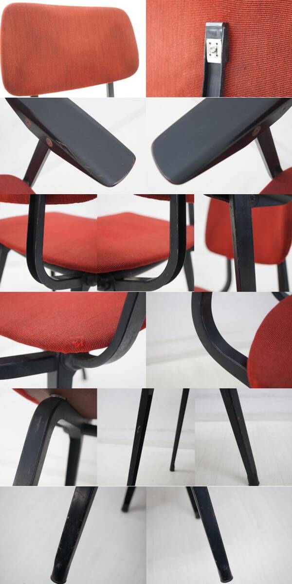 東ハ:【Ahrend de Cirkel】リボルト アームチェア Revolt chair レボルト オランダデザイン 肘掛け椅子 ダイニング 食卓イス ★送料無料★_画像9