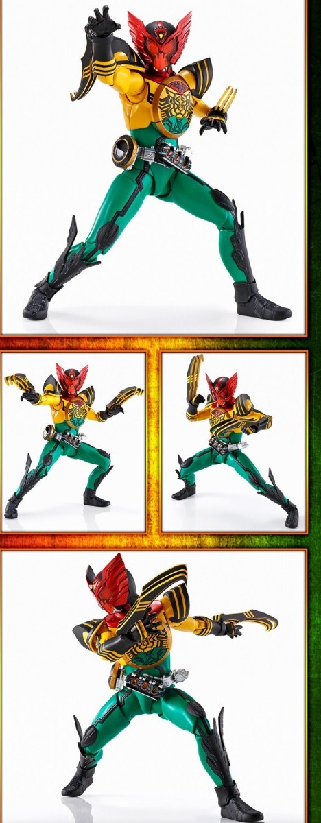 ★24時間以内発送★ 新品未開封S.H.Figuarts(真骨彫製法) 仮面ライダーオーズ スーパータトバ コンボ S.H.フィギュアーツ _画像2